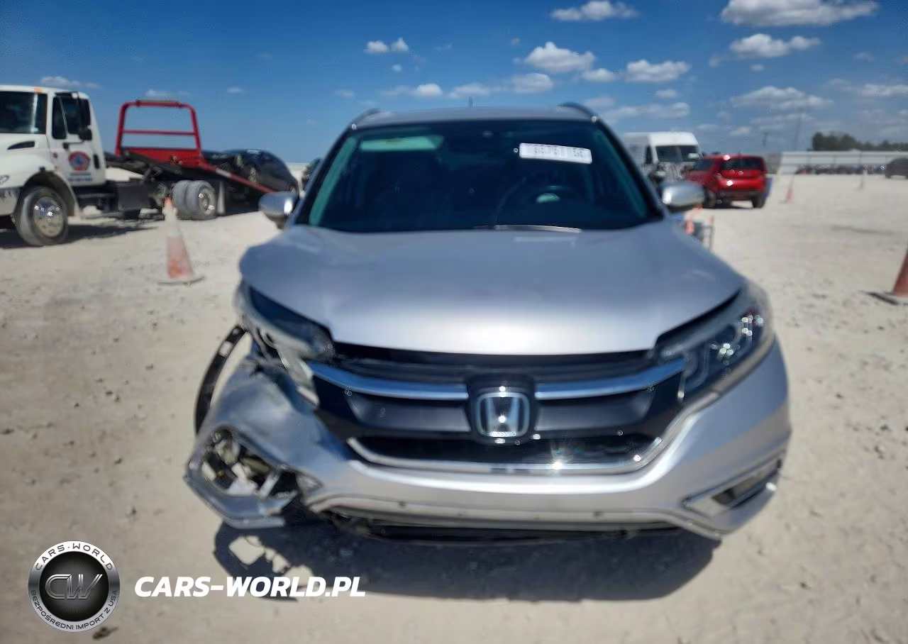 2015 Honda Cr-V Touring VIN:5J6RM3H90FL019875 - 5