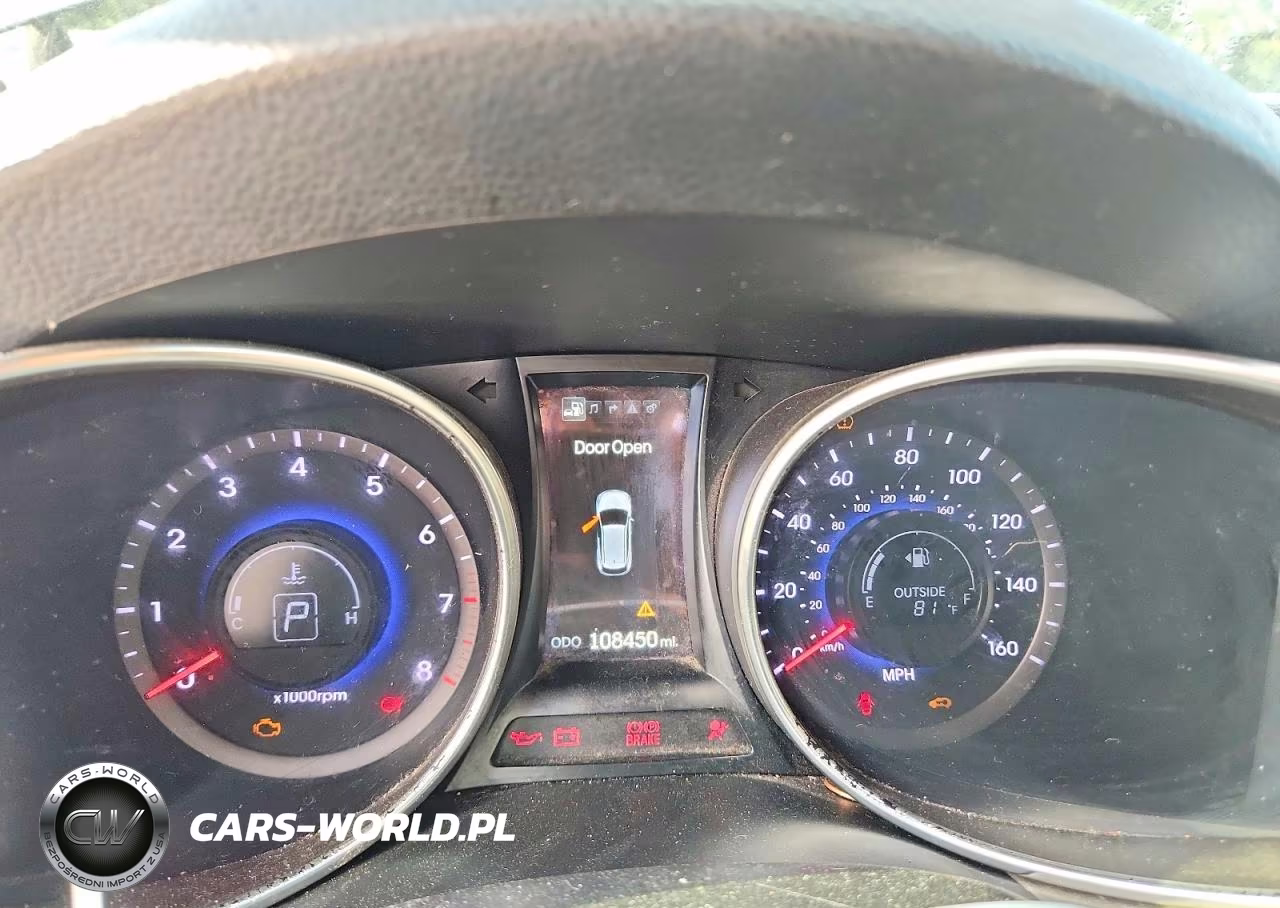 2013 Hyundai Santa Fe Sport 2.4L VIN:5XYZU3LB4DG108311 - 9