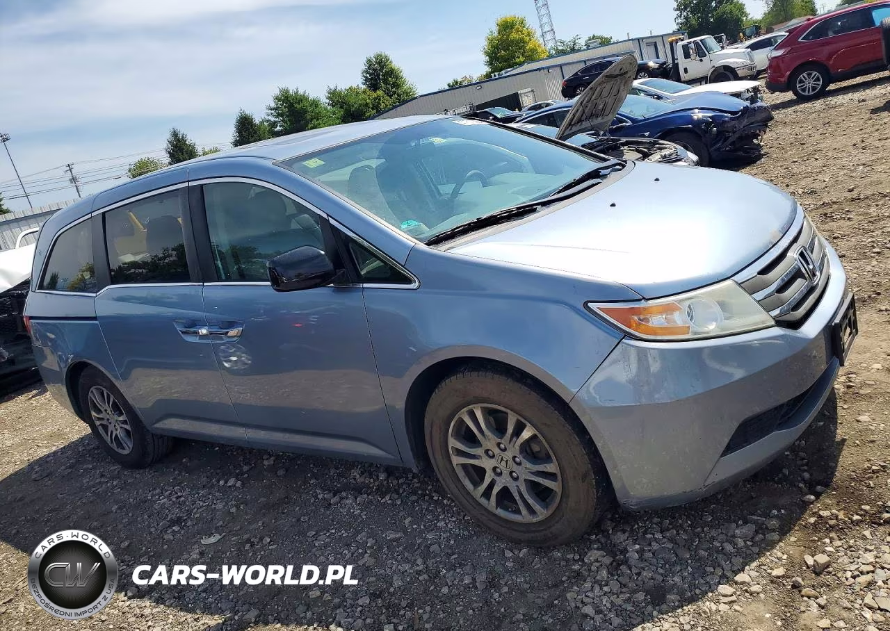 2013 Honda Odyssey Exl VIN:5FNRL5H62DB059160 - 4