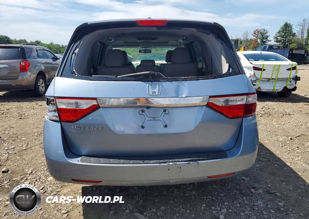 2013 Honda Odyssey Exl VIN:5FNRL5H62DB059160 - 6