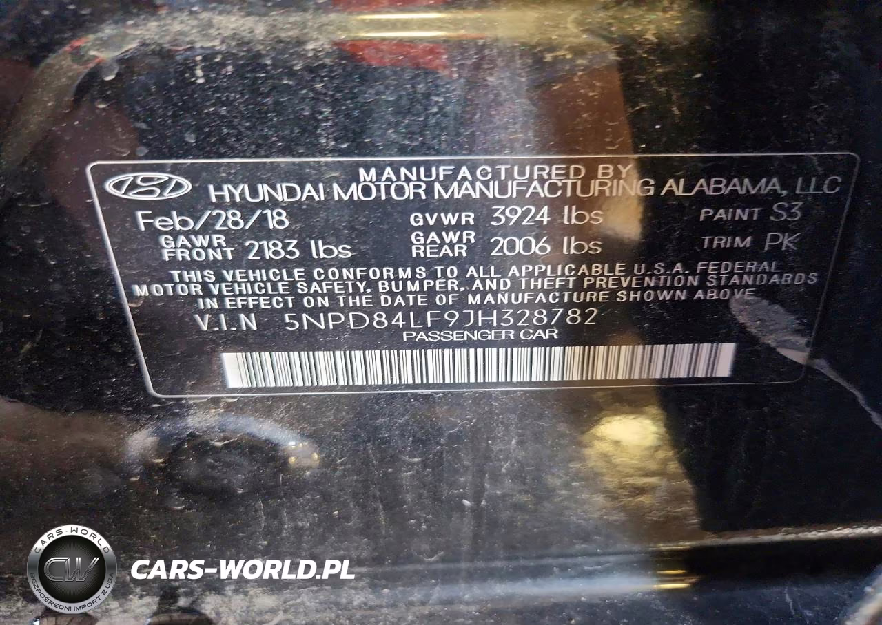 2018 Hyundai Elantra Sel VIN:5NPD84LF9JH328782 - 12