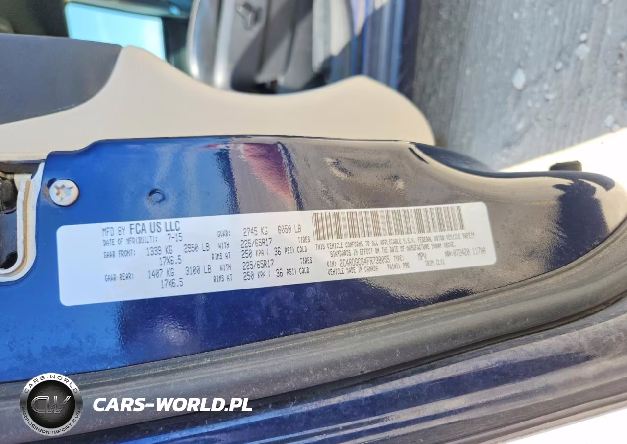 2015 Dodge Grand Caravan Sxt VIN:2C4RDGCG4FR738055 - 13