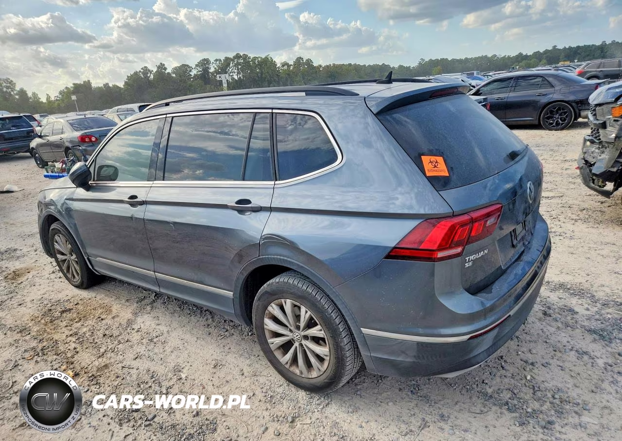 2018 Volkswagen Tiguan Se VIN:3VV3B7AX0JM187543 - 2