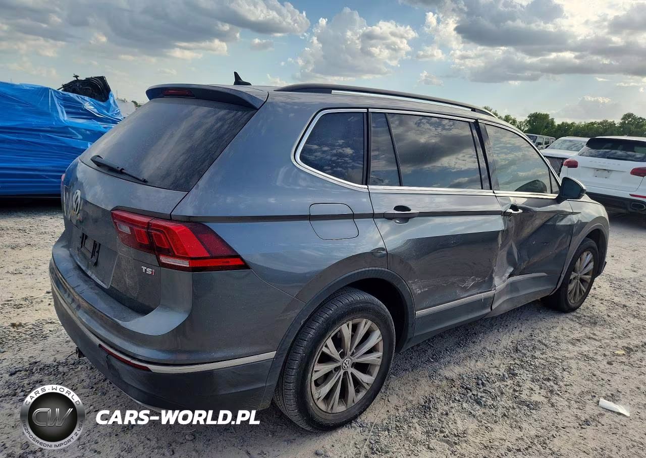 2018 Volkswagen Tiguan Se VIN:3VV3B7AX0JM187543 - 3