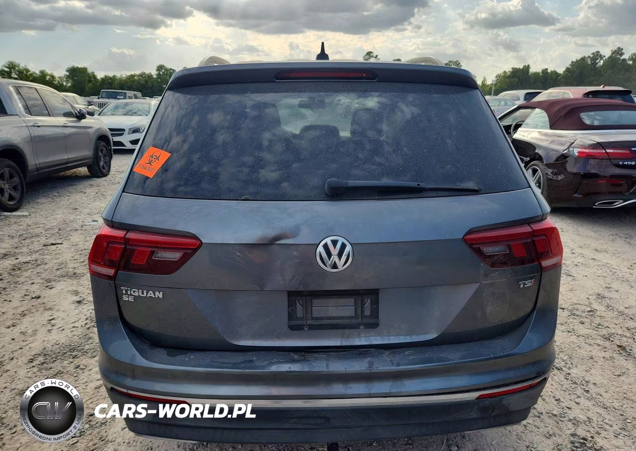 2018 Volkswagen Tiguan Se VIN:3VV3B7AX0JM187543 - 6