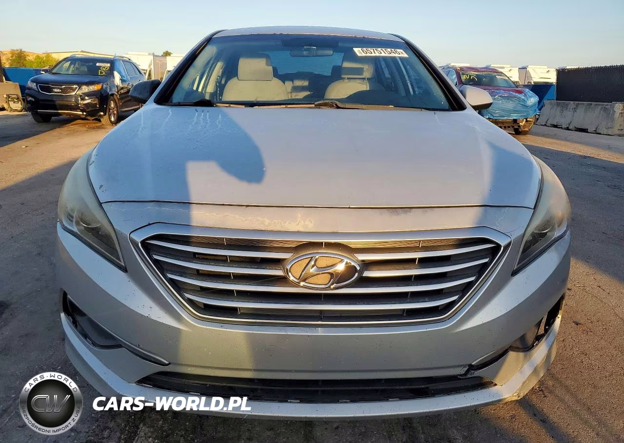 2017 Hyundai Sonata Se VIN:5NPE24AF3HH511095 - 5