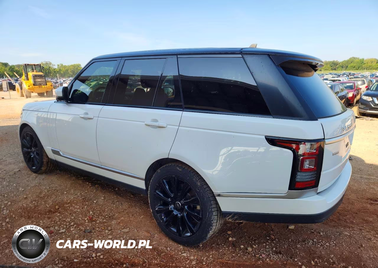 2016 Land Rover Range Rover Hse VIN:SALGS2VF0GA280954 - 2