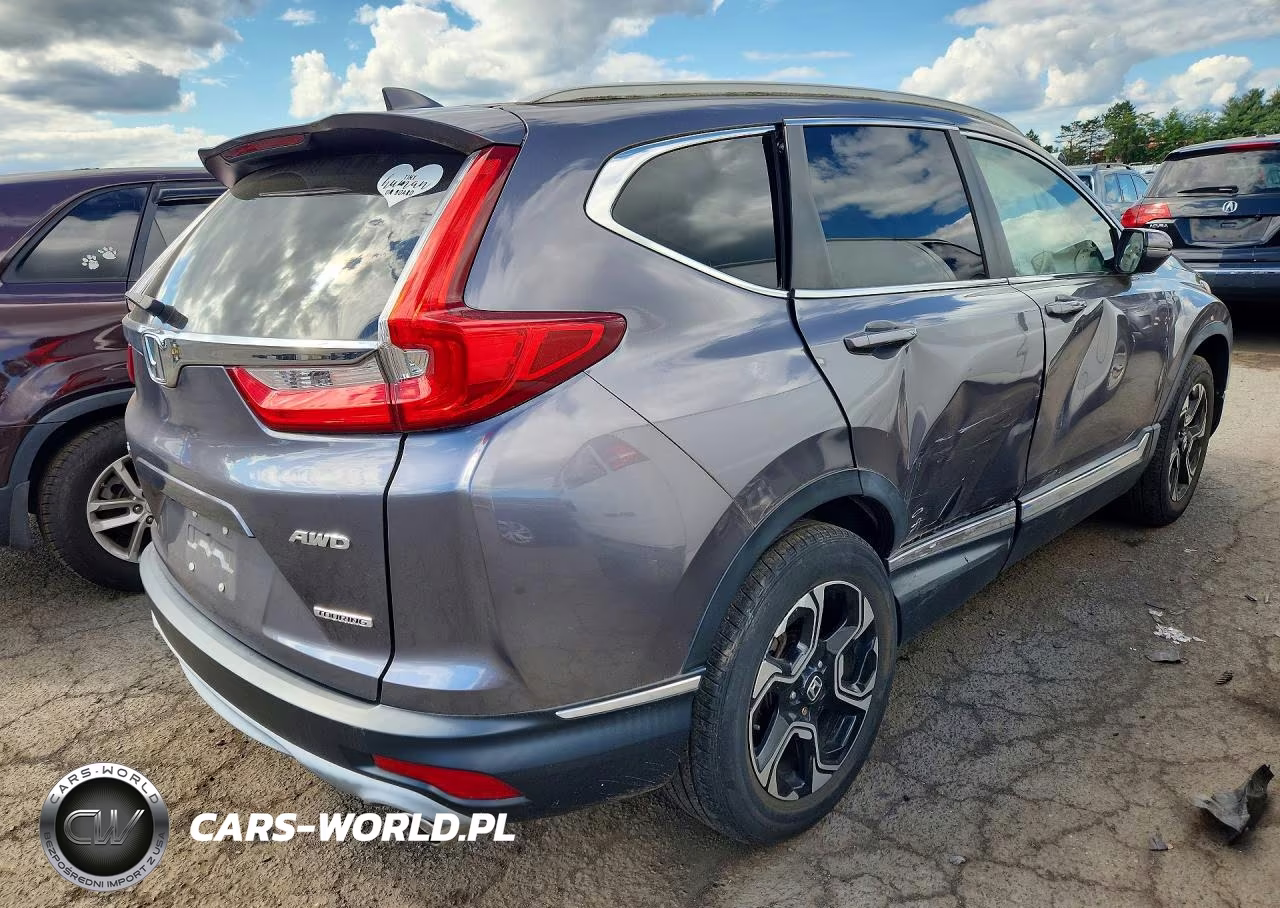 2018 Honda Cr-V Touring VIN:7FARW2H98JE051368 - 3