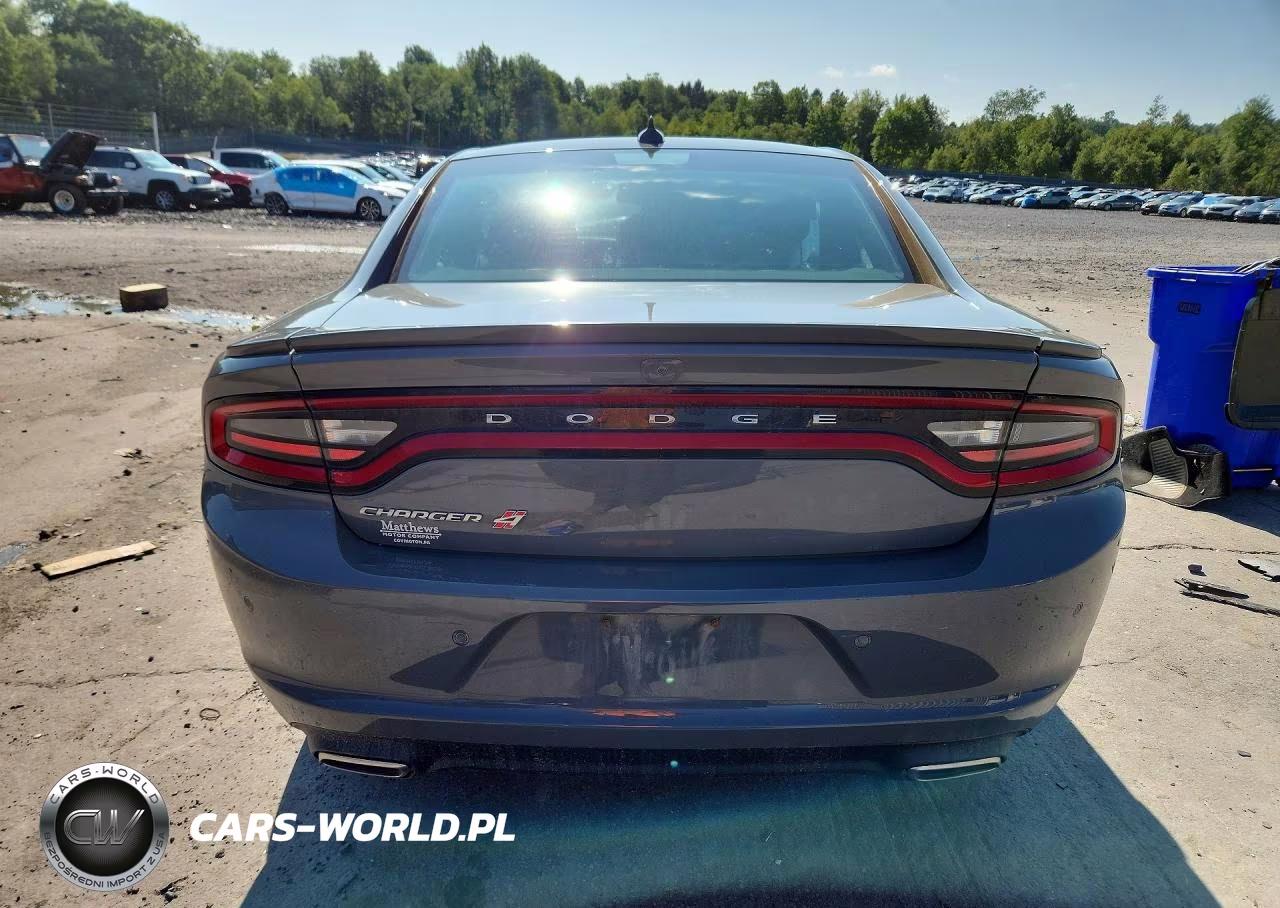 2019 Dodge Charger Sxt VIN:2C3CDXJG9KH555358 - 6