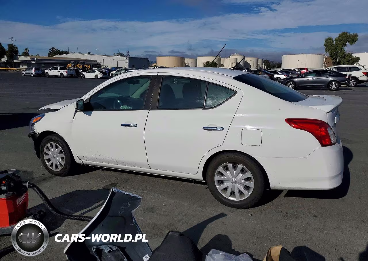 2019 Nissan Versa Sv VIN:3N1CN7AP0KL877163 - 2