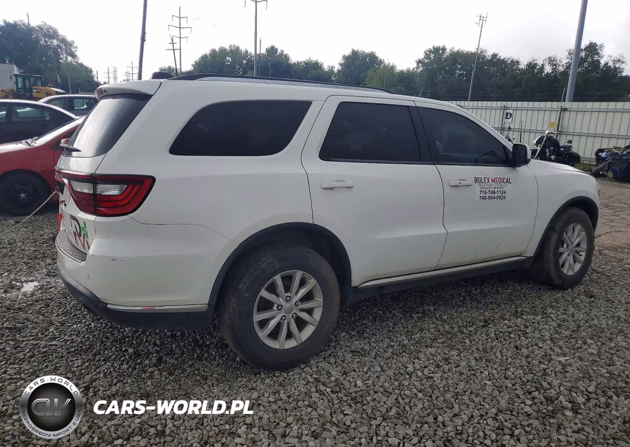 2014 Dodge Durango Sxt VIN:1C4RDJAG3EC484233 - 3