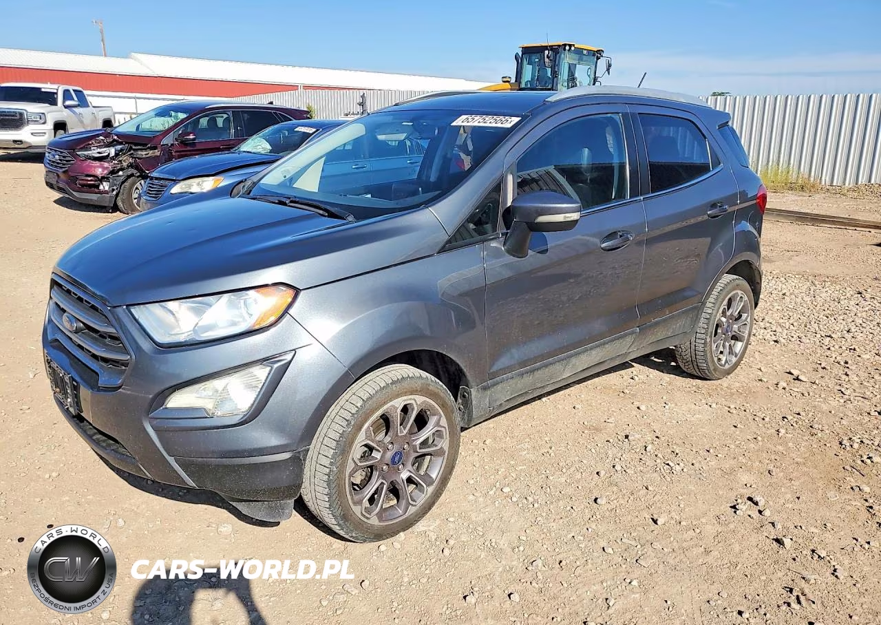2021 Ford Ecosport Titanium VIN:MAJ6S3KL3MC409830 - 1
