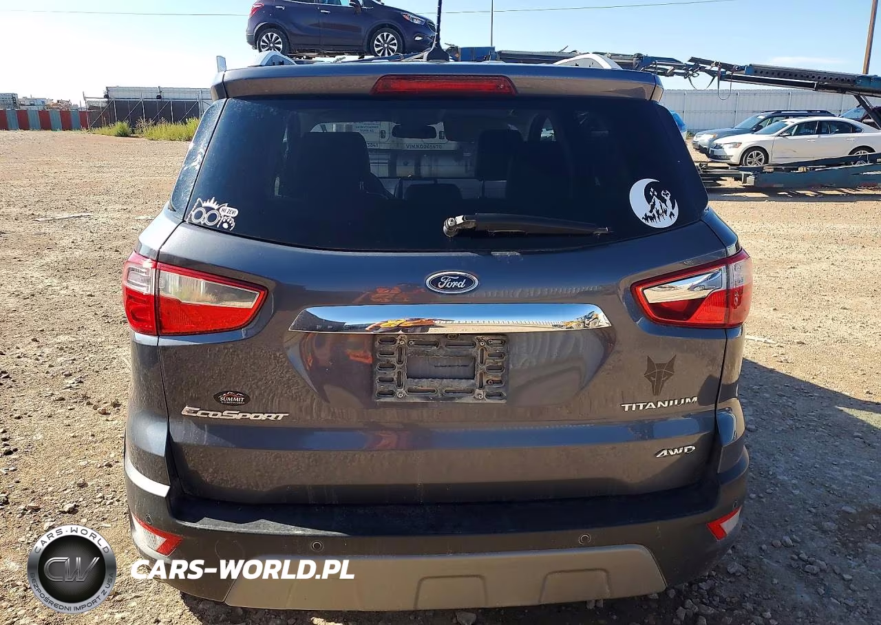2021 Ford Ecosport Titanium VIN:MAJ6S3KL3MC409830 - 6