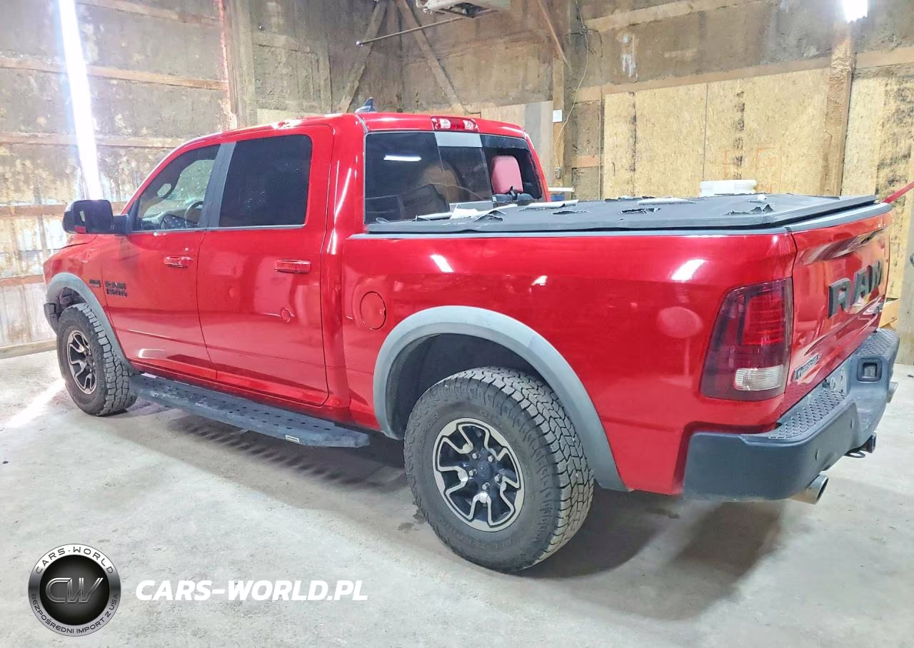 2017 Ram 1500 Rebel VIN:1C6RR7YT8HS509054 - 2