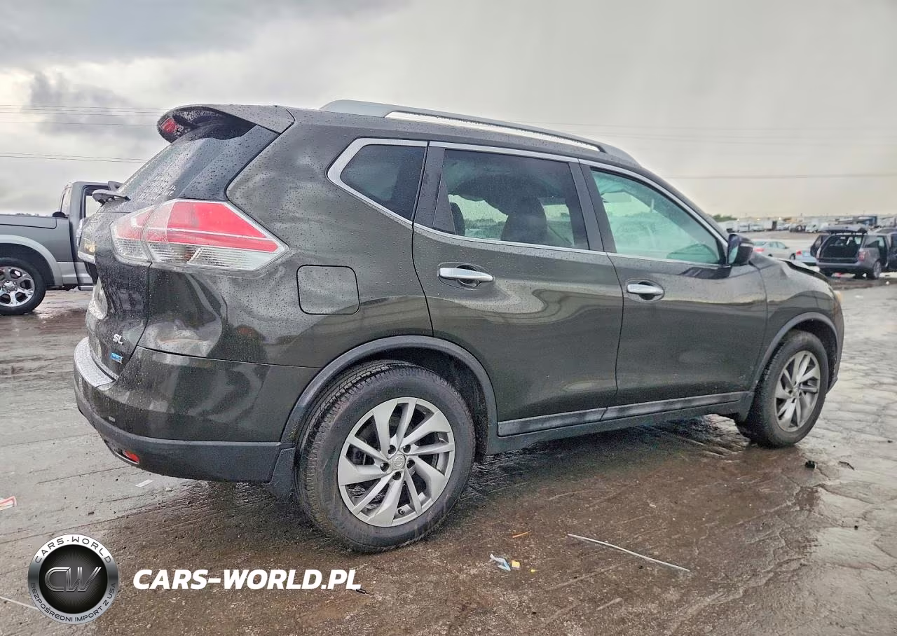 2014 Nissan Rogue Sl VIN:5N1AT2MT1EC869333 - 3