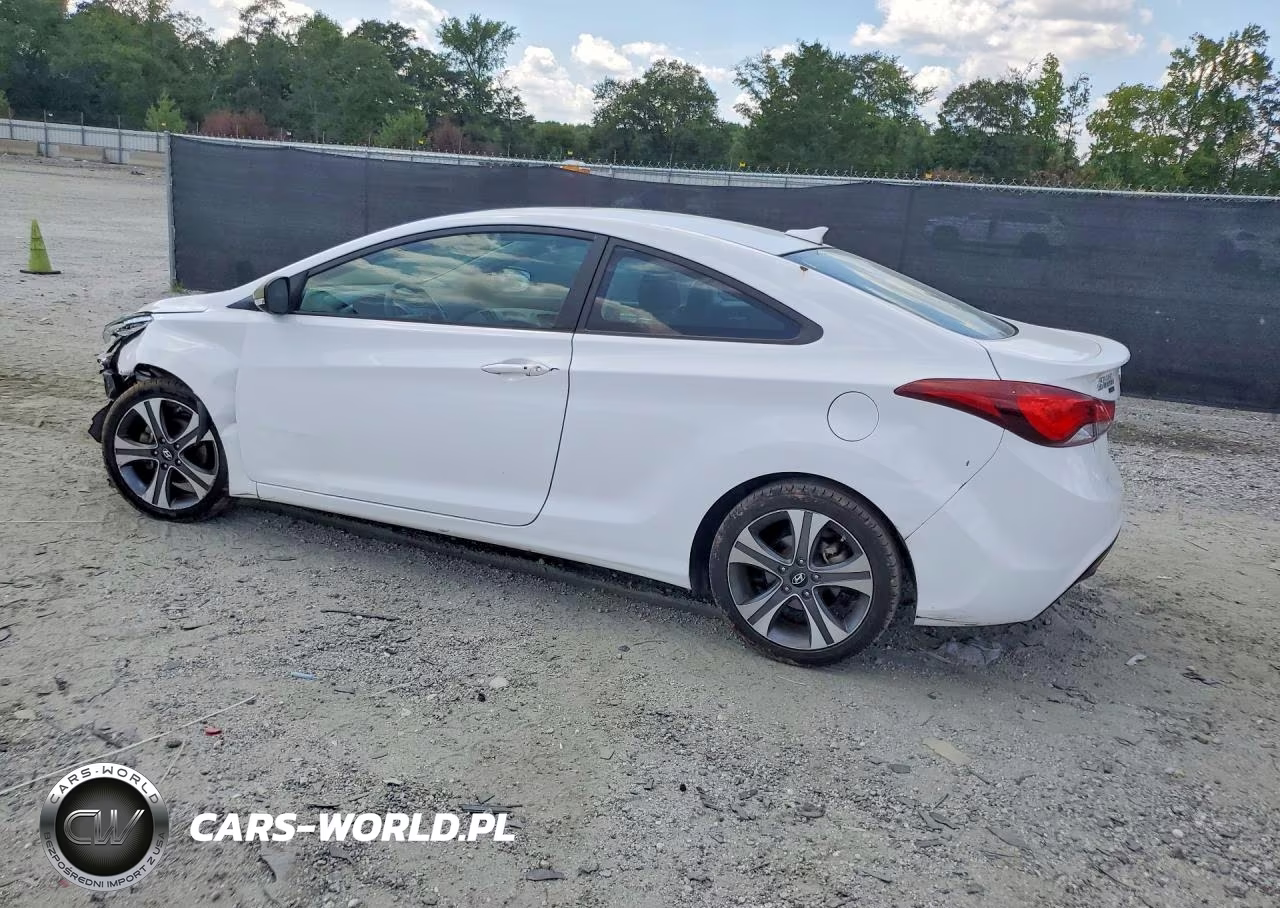2014 Hyundai Elantra Coupe Base VIN:KMHDH6AH2EU025902 - 2