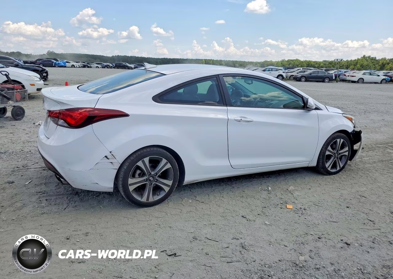2014 Hyundai Elantra Coupe Base VIN:KMHDH6AH2EU025902 - 3