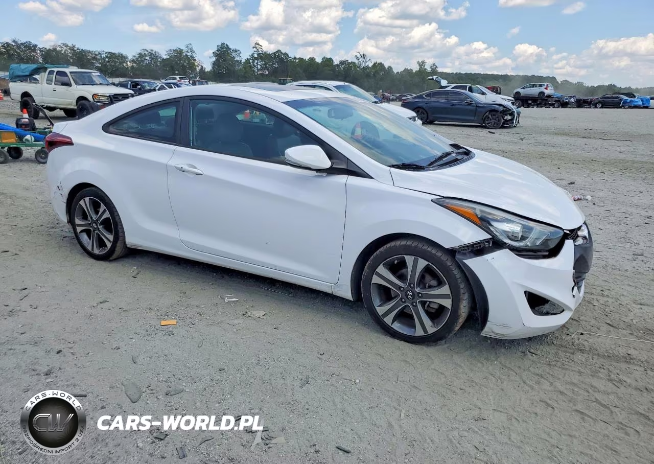 2014 Hyundai Elantra Coupe Base VIN:KMHDH6AH2EU025902 - 4