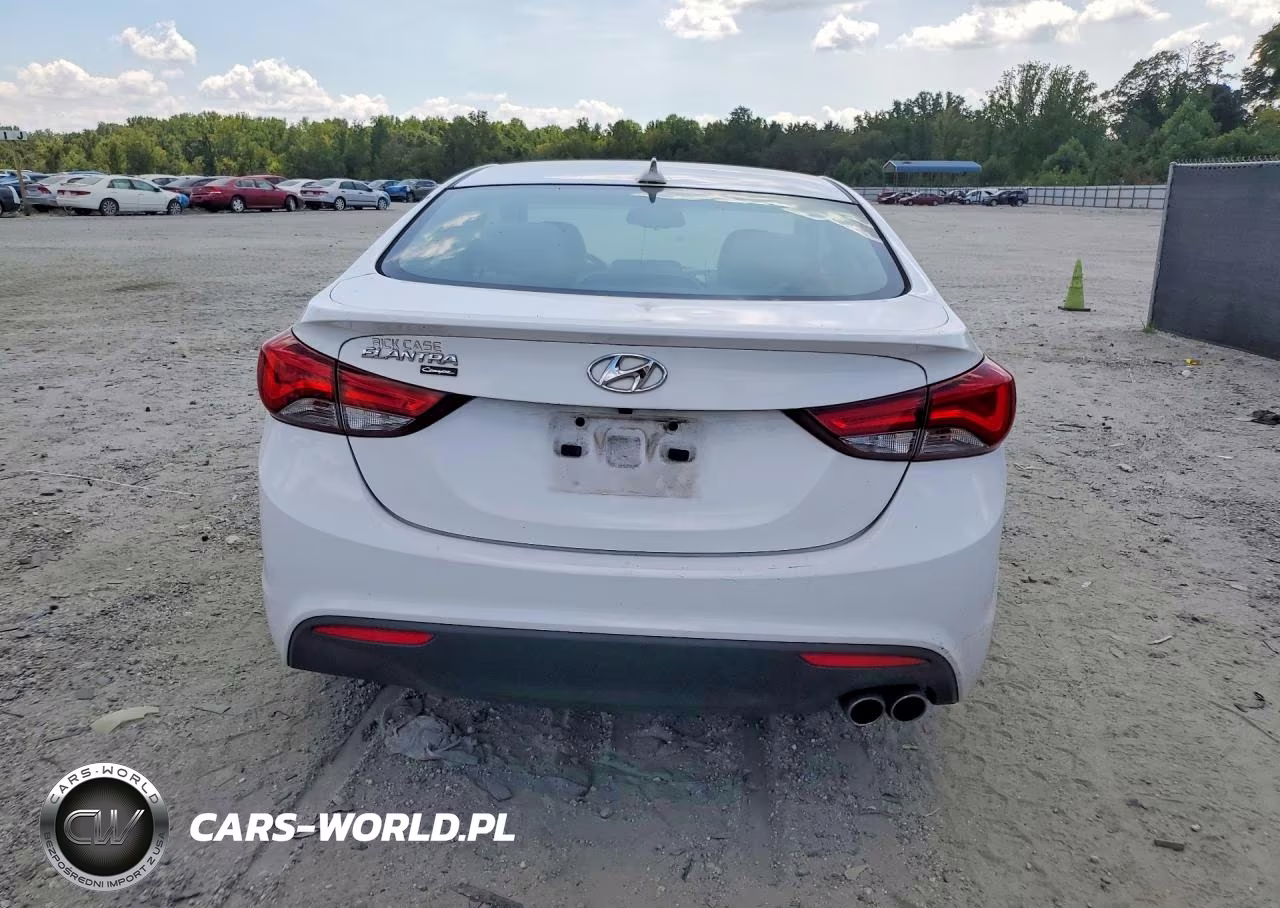 2014 Hyundai Elantra Coupe Base VIN:KMHDH6AH2EU025902 - 6