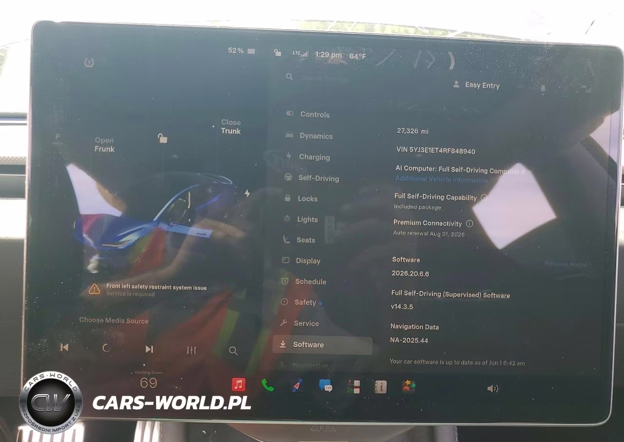 2024 Tesla Model 3 VIN:5YJ3E1ET4RF848940 - 9