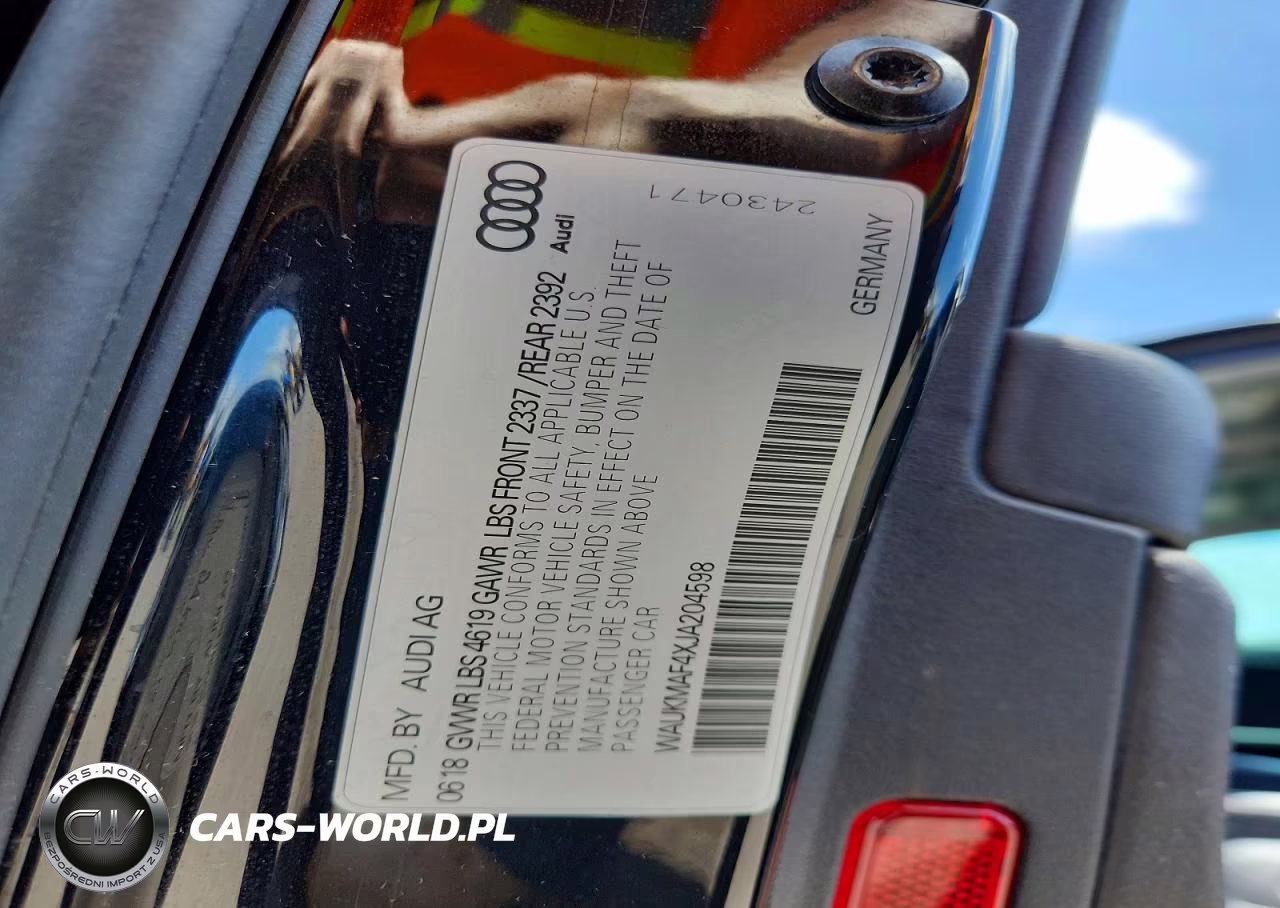 2018 Audi A4 Premium VIN:WAUKMAF4XJA204598 - 13
