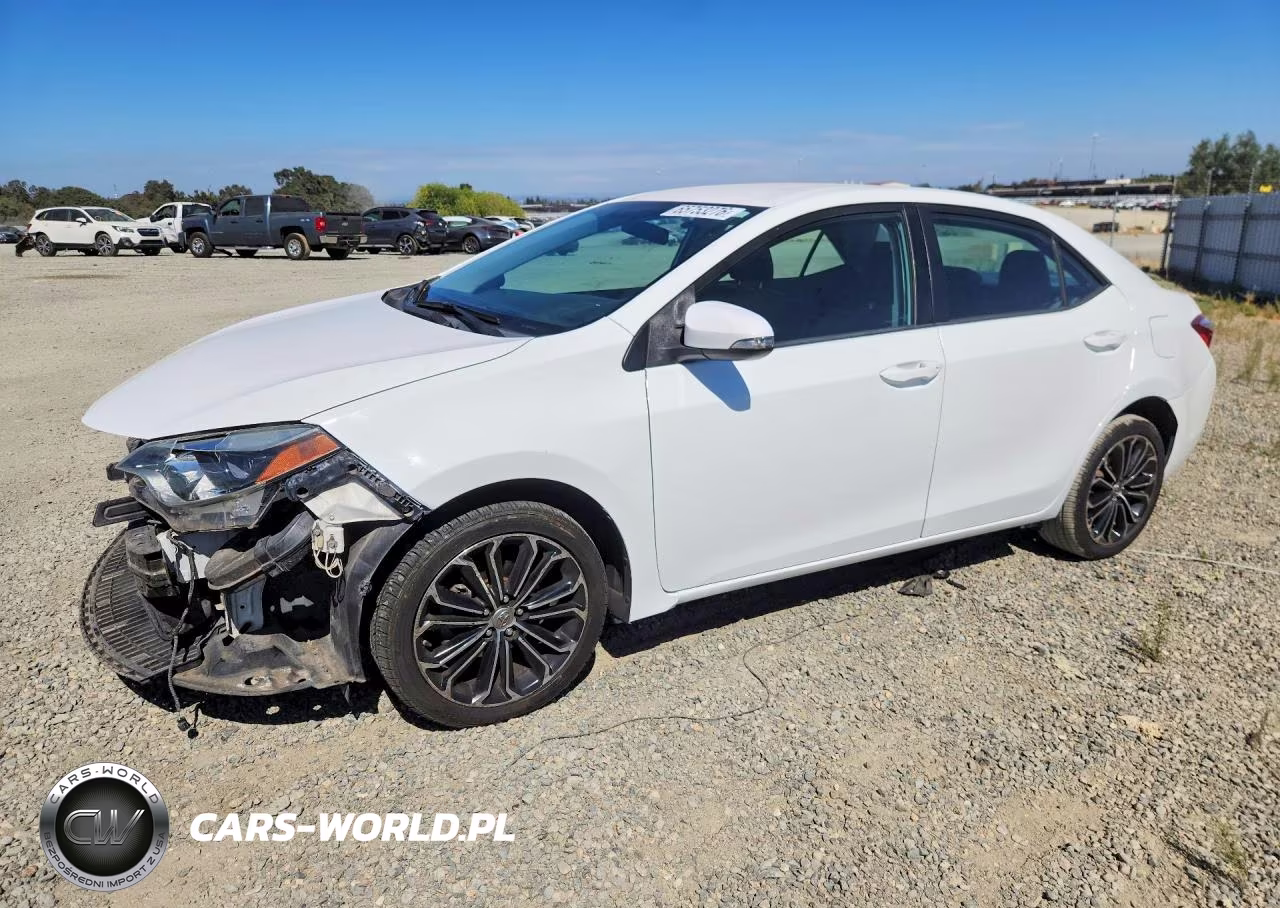 2016 Toyota Corolla S Plus