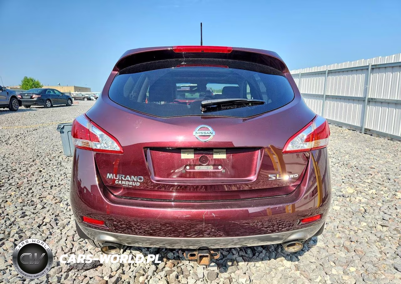 2014 Nissan Murano Sl VIN:JN8AZ1MW2EW523897 - 6
