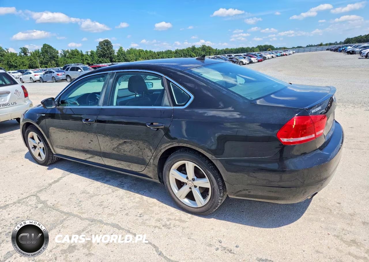 2014 Volkswagen Passat S VIN:1VWAT7A31EC026333 - 2