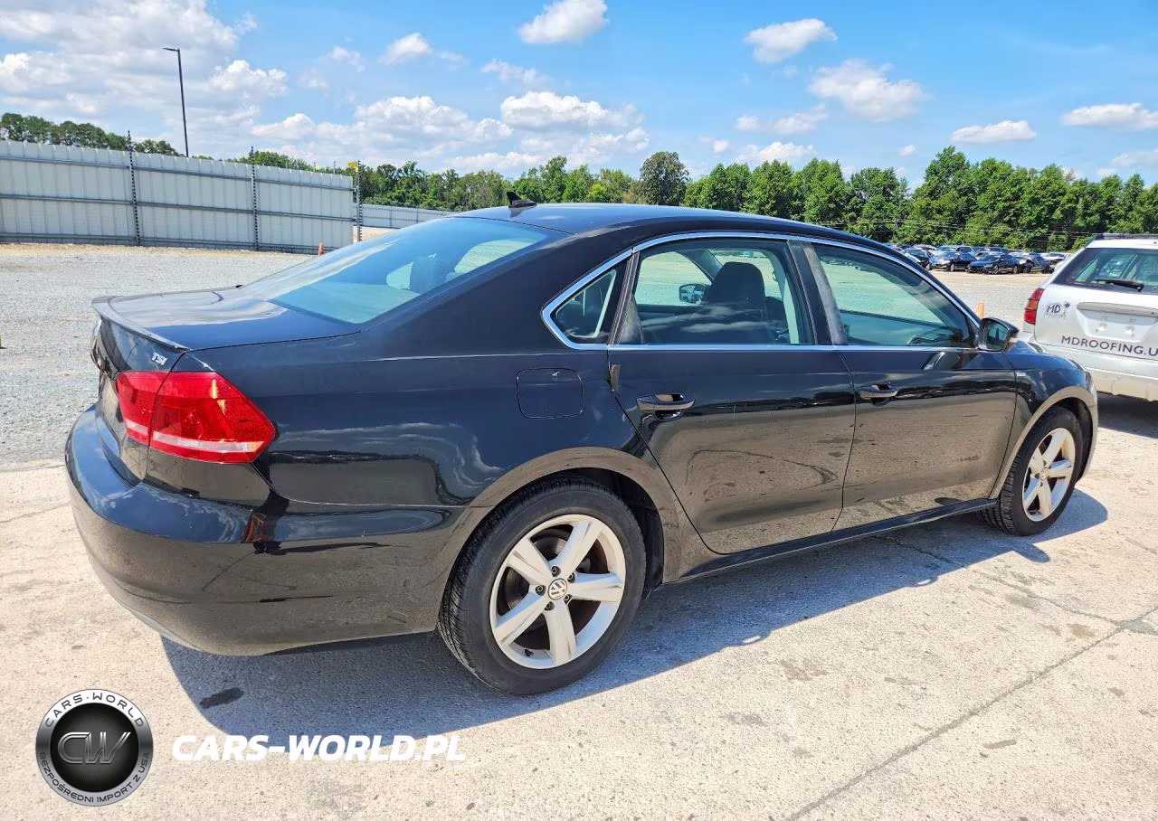 2014 Volkswagen Passat S VIN:1VWAT7A31EC026333 - 3