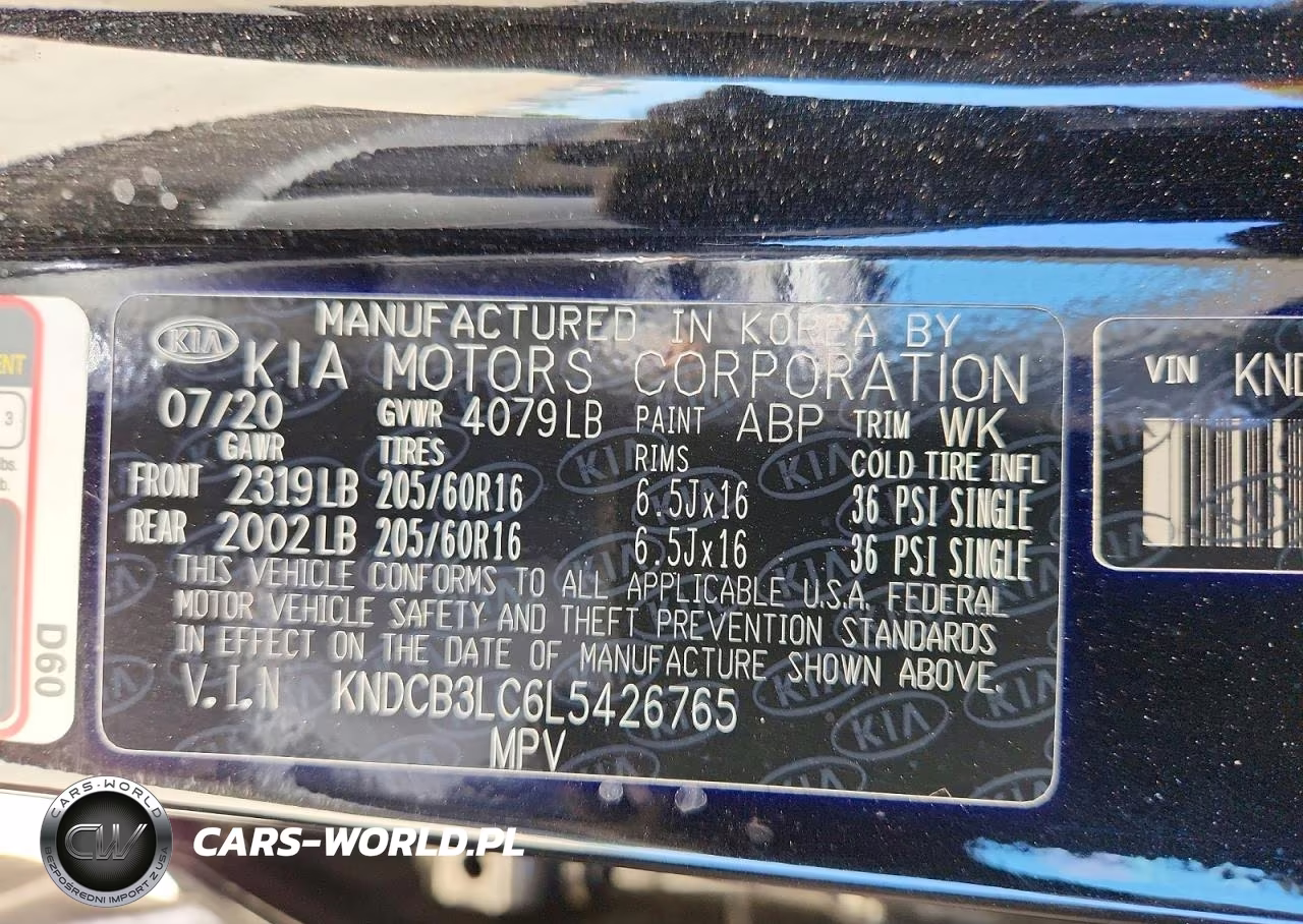 2020 Kia Niro Lx VIN:KNDCB3LC6L5426765 - 13