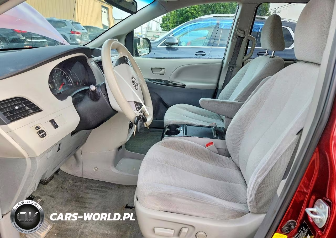 2012 Toyota Sienna Le VIN:5TDKK3DC6CS208961 - 7