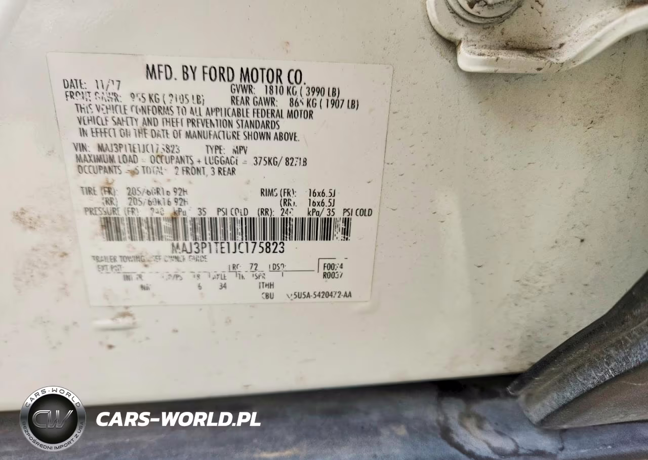 2018 Ford Ecosport Se VIN:MAJ3P1TE1JC175823 - 13