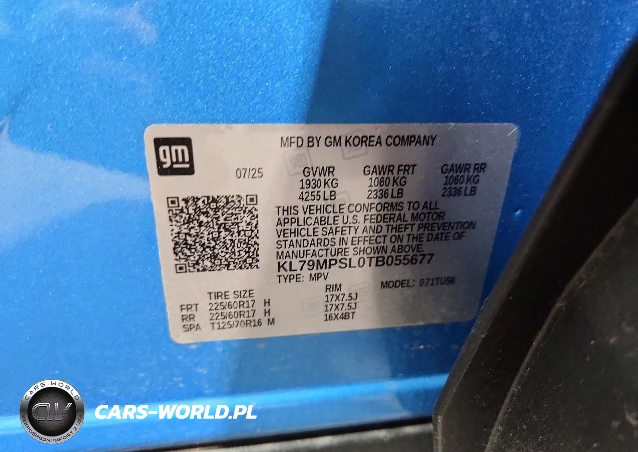 2026 Chevrolet Trailblazer Lt VIN:KL79MPSL0TB055677 - 13