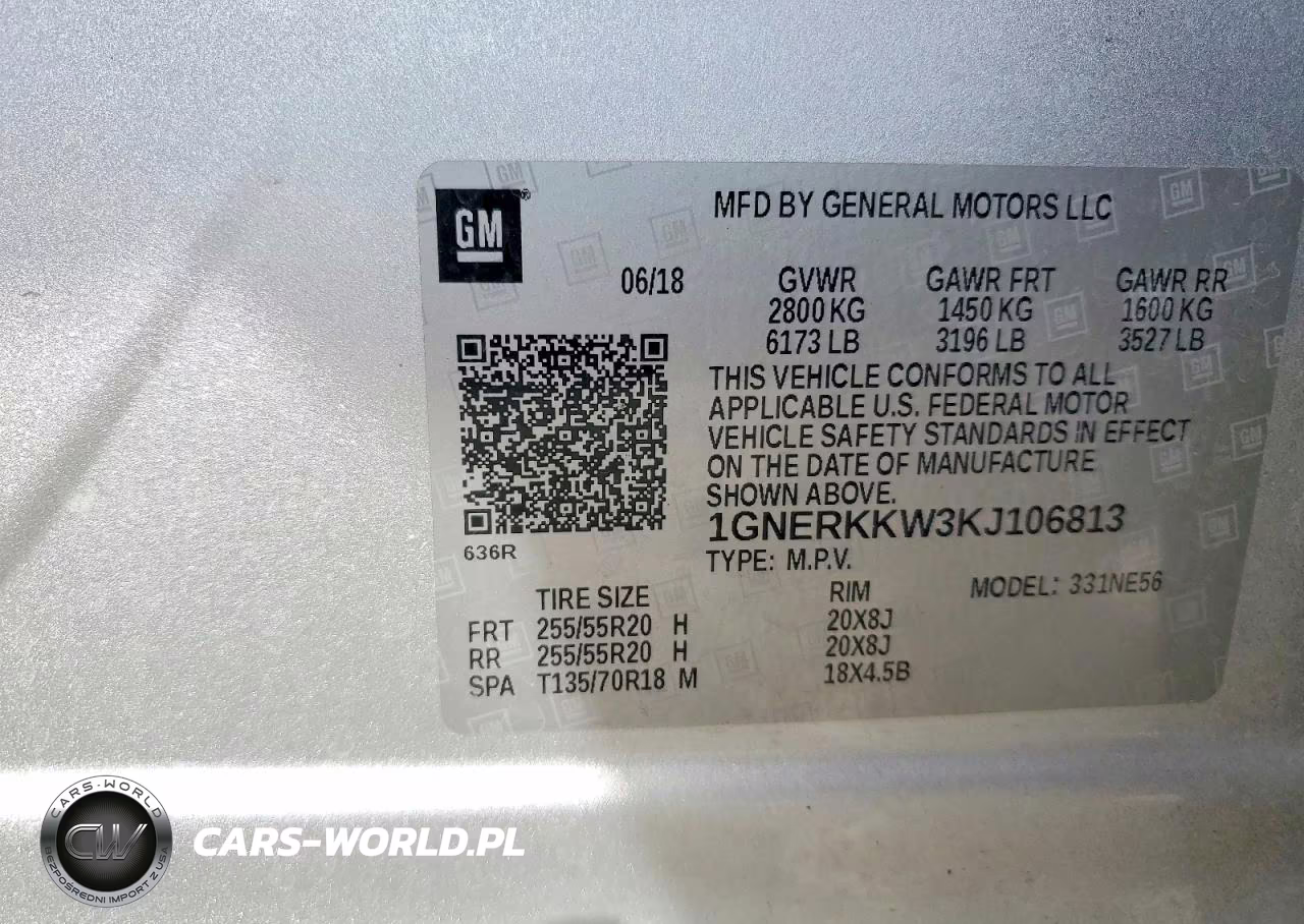 2019 Chevrolet Traverse Premier VIN:1GNERKKW3KJ106813 - 12
