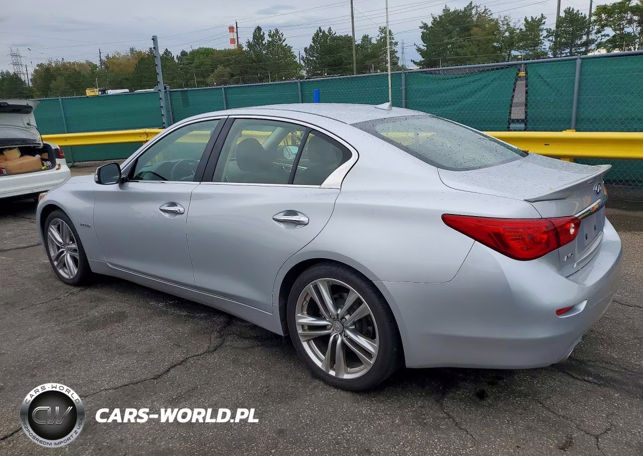2014 Infiniti Q50 Hybrid Premium VIN:JN1AV7AR1EM701631 - 2
