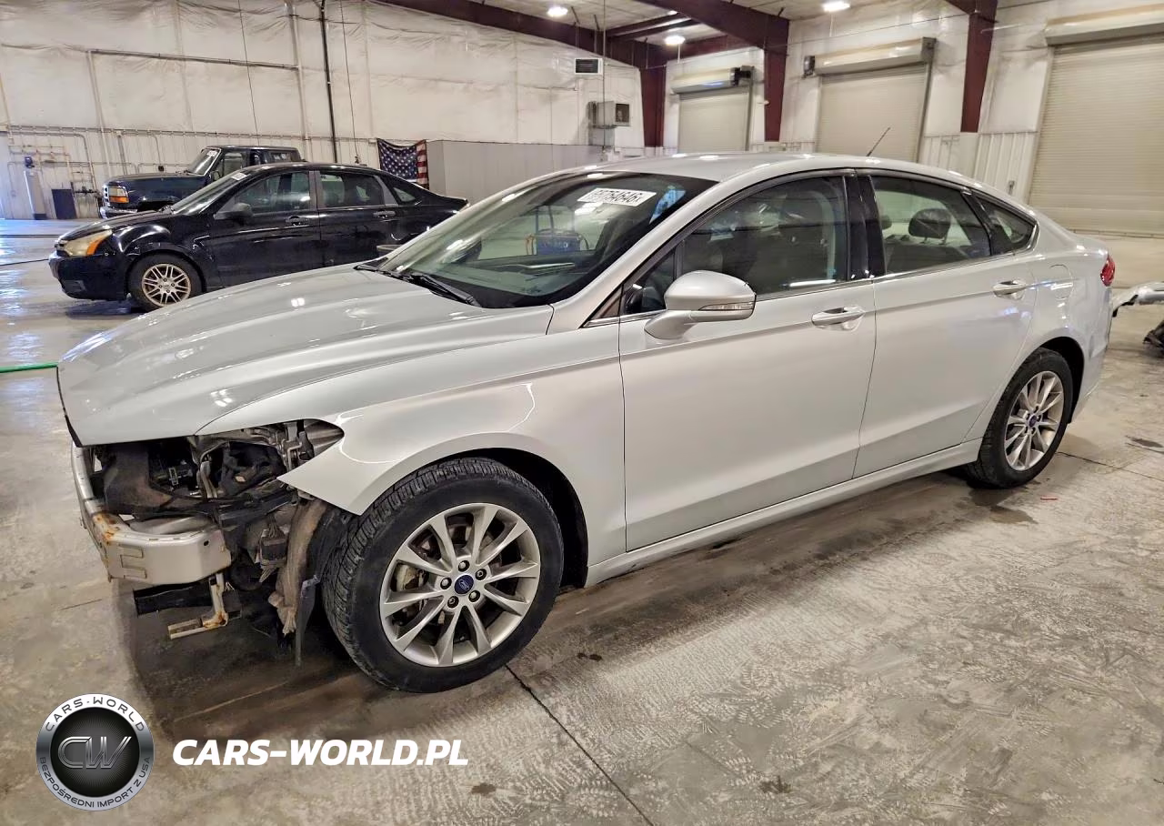 2017 Ford Fusion Se VIN:3FA6P0H71HR383228 - 1