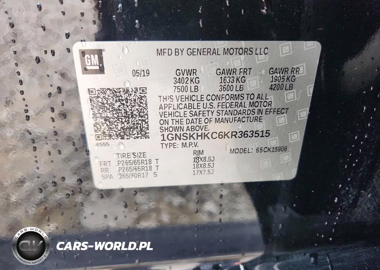 2016 Chevrolet Suburban K1500 Ltz VIN:1GNSKJKC3GR232105 - 13