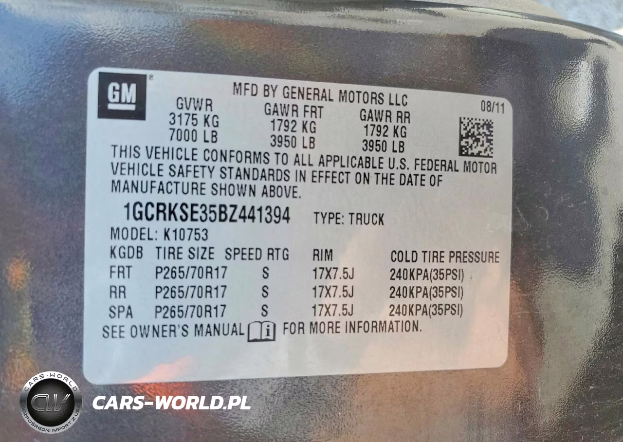 2011 Chevrolet Silverado K1500 Lt VIN:1GCRKSE35BZ441394 - 12