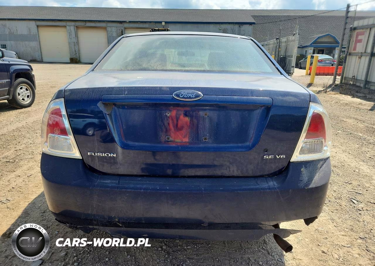 2006 Ford Fusion Se VIN:3FAHP07166R200862 - 6