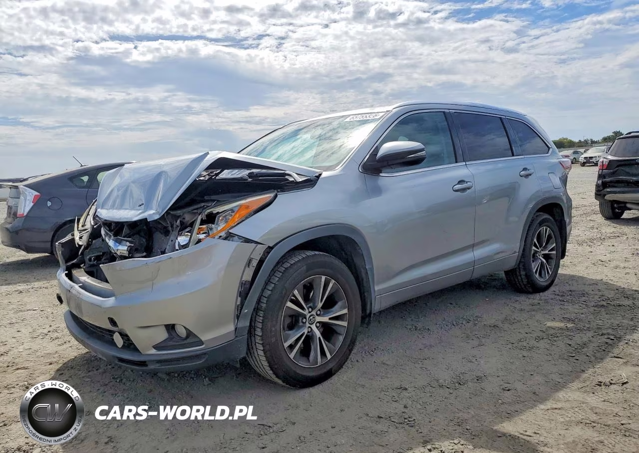 2016 Toyota Highlander Xle – zdjęcie 1 z 13