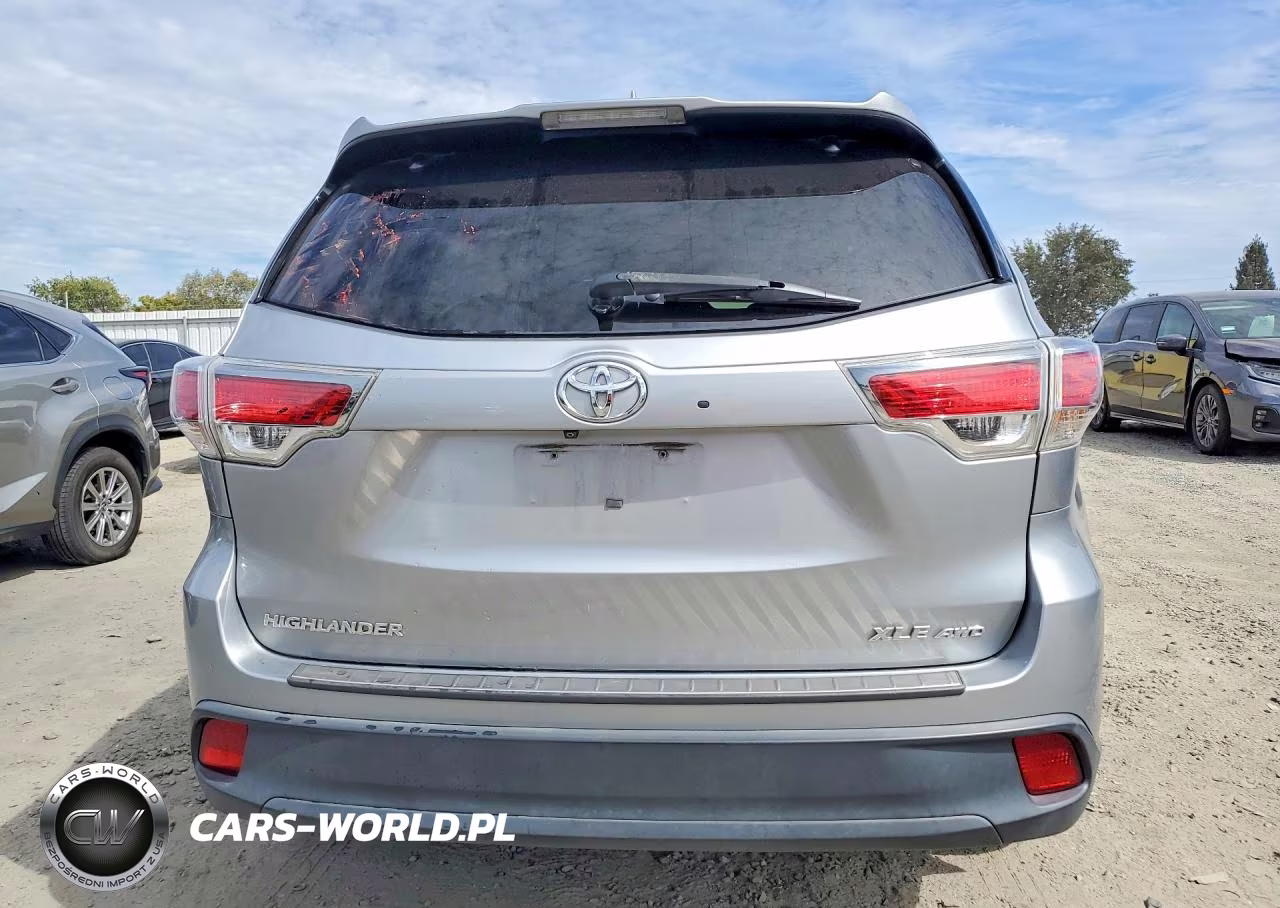 2016 Toyota Highlander Xle VIN:5TDJKRFH2GS307273 - 6