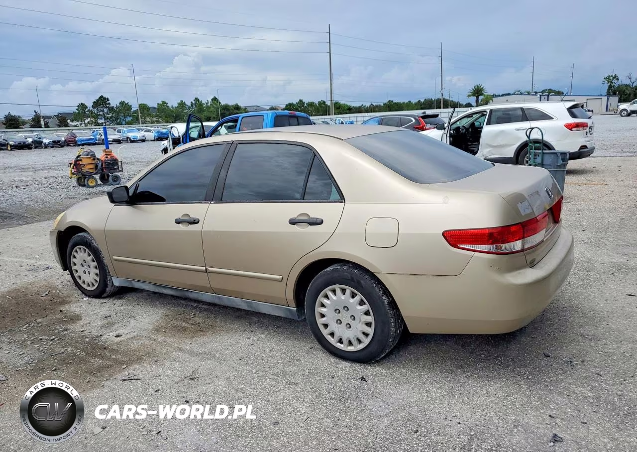 2004 Honda Accord Dx VIN:1HGCM56134A070575 - 2
