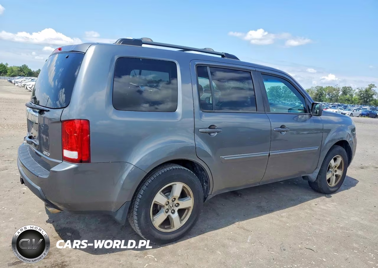 2011 Honda Pilot Exl VIN:5FNYF4H51BB042268 - 3