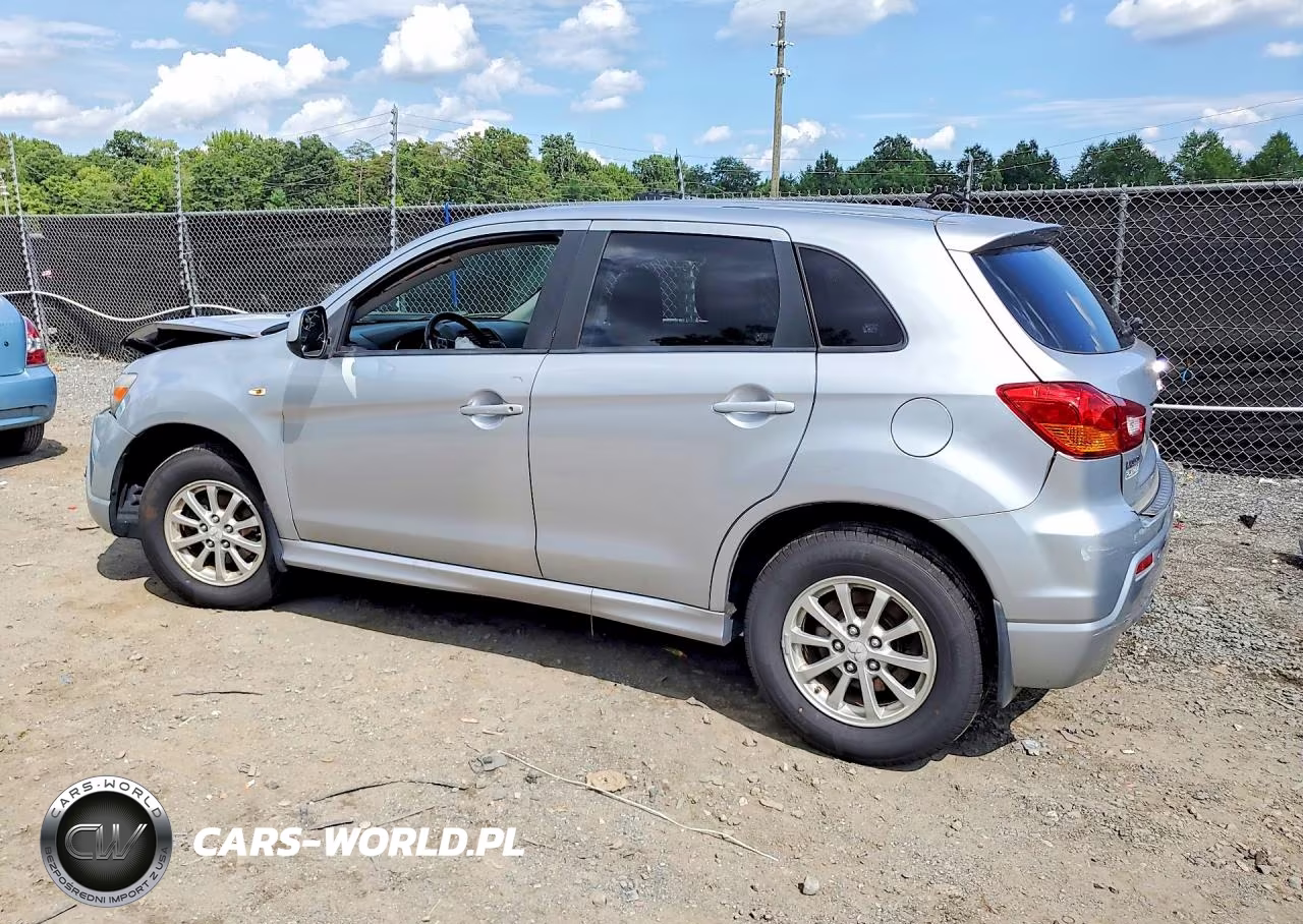 2012 Mitsubishi Outlander Sport Es VIN:JA4AP3AU4CZ008180 - 2