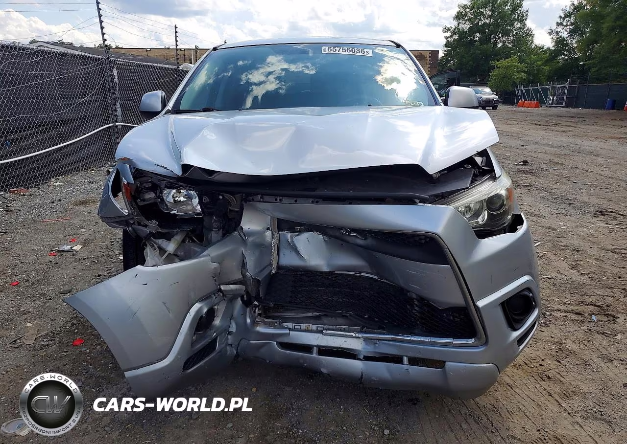 2012 Mitsubishi Outlander Sport Es VIN:JA4AP3AU4CZ008180 - 5