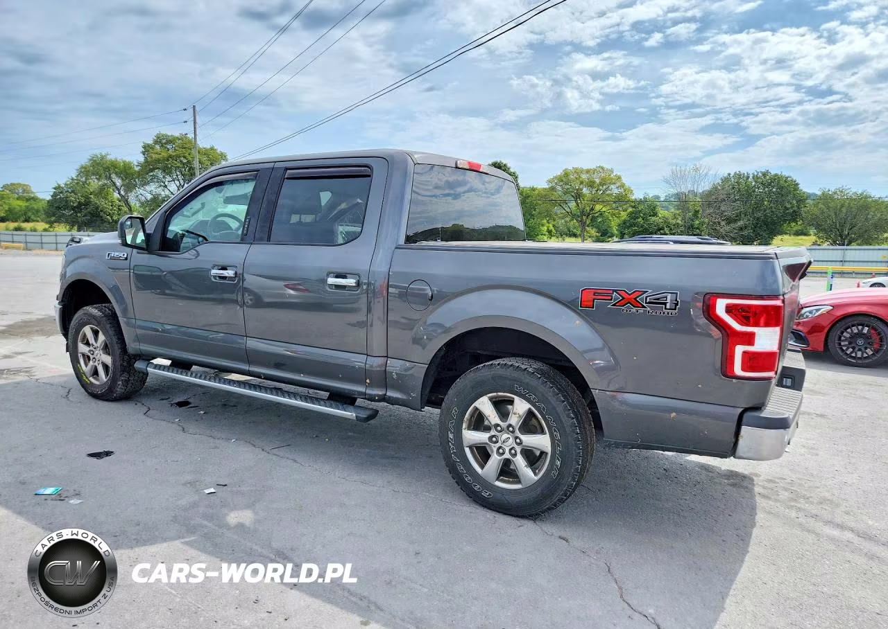 2019 Ford F150 Supercrew VIN:1FTEW1E45KFD09257 - 2