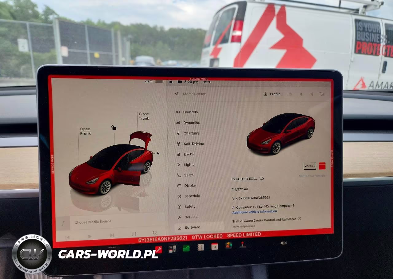 2022 Tesla Model 3 VIN:5YJ3E1EA9NF285621 - 9