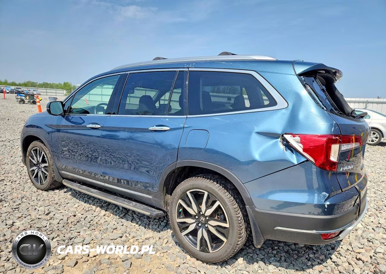 2019 Honda Pilot Touring VIN:5FNYF6H60KB091014 - 2