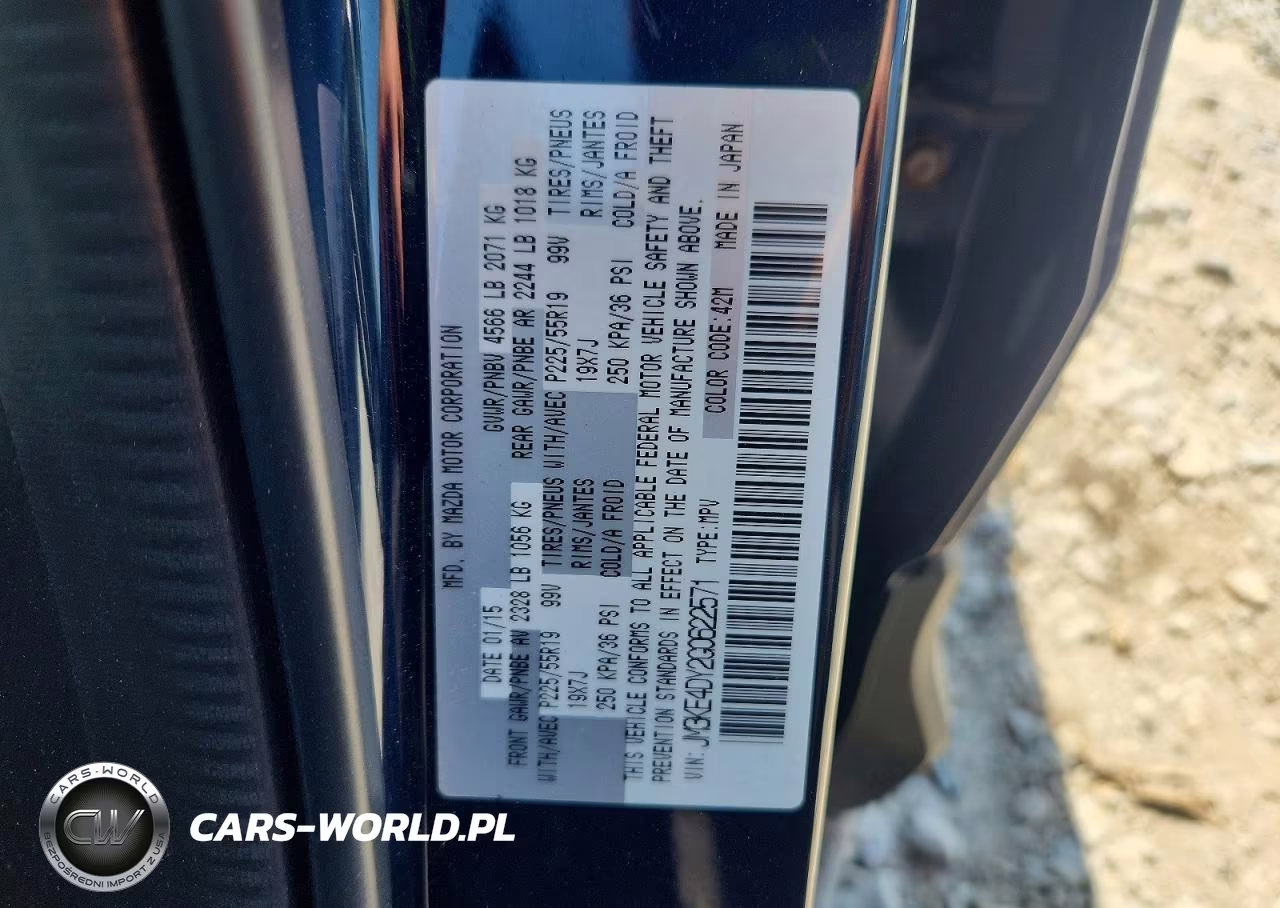 2016 Mazda Cx-5 Grand Touring VIN:JM3KE4DY2G0622571 - 13