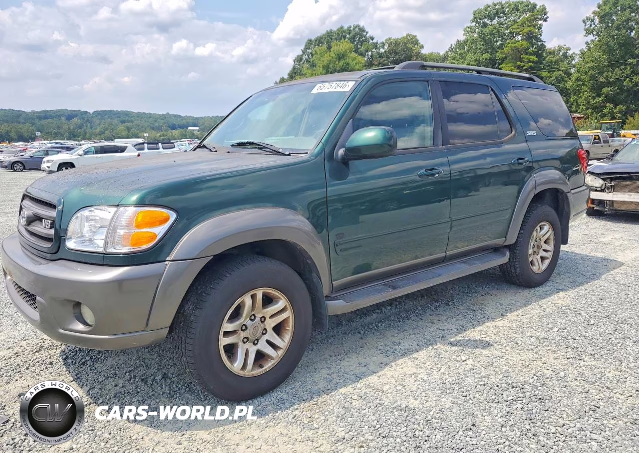2004 Toyota Sequoia Sr5 VIN:5TDBT44AX4S231176 - 1
